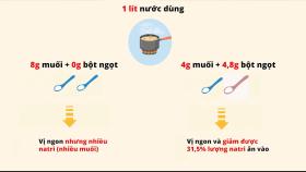 Bột ngọt - loại gia vị có từ lâu đời trong gian bếp nhiều gia đình Việt