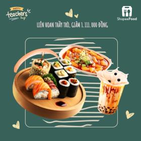 ShopeeFood tung &quot;Vạn Deal Tri Ân&quot; đón Ngày Nhà giáo 20/11