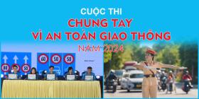 Phát động cuộc thi Chung tay vì an toàn giao thông, giải nhất mỗi tuần 2 triệu đồng