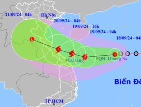  Bão số 4 hướng vào khu vực Quảng Bình - Đà Nẵng, di chuyển phức tạp, miền Trung mưa to đến 500 mm 第1张