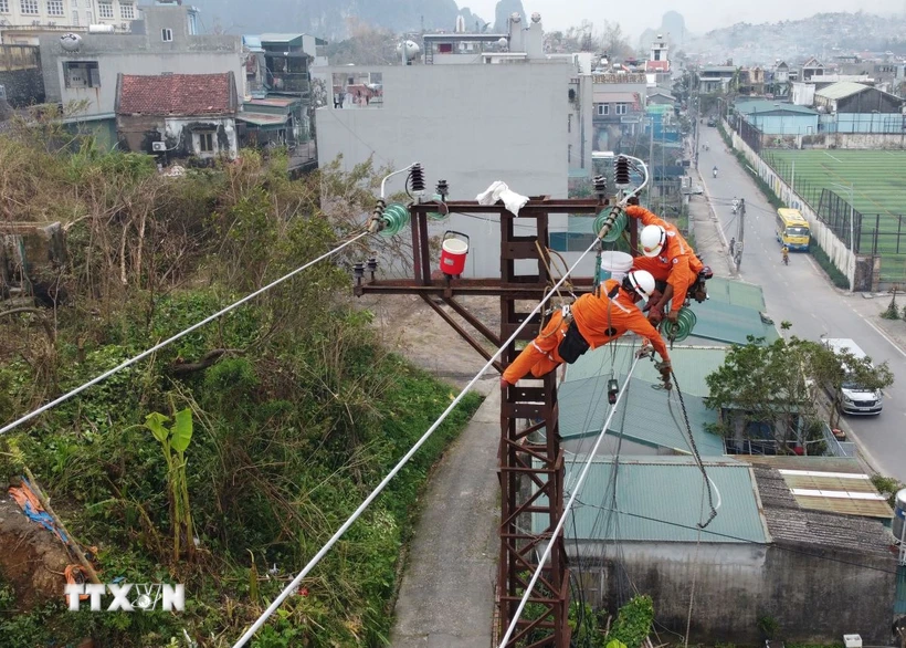  Quảng Ninh dự kiến cấp điện trở lại cho toàn tỉnh vào ngày 20/9 