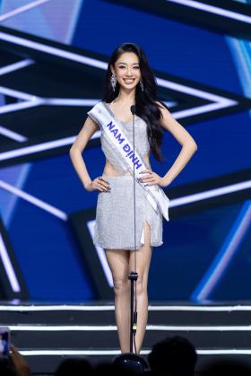 Bán kết Miss Universe Vietnam: Kỳ Duyên được gọi tên 2 lần, MC mắc lỗi