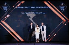  SouthernHomes Vietnam &apos;ghi điểm&apos; với Giải thưởng Vietnam’s Best Real Estate Agencies tại Dot Property Awards 2024 