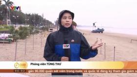 Chuyện chưa kể về nữ phóng viên VTV bất chấp hiểm nguy trực chiến ở tâm bão Cô Tô để đưa tin về bão Yagi