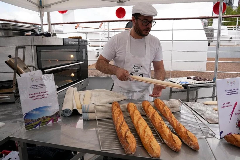  Ngôi làng vận động viên tràn ngập mùi bánh mỳ nướng tại Olympic Paris 第1张