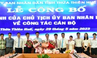  Sở Khoa học và Công nghệ Thừa Thiên-Huế có tân Phó Giám đốc 