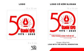 Một số thiết kế logo, ý tưởng slogan kỷ niệm 50 năm thành lập báo Tuổi Trẻ do bạn đọc gửi đến dự thi