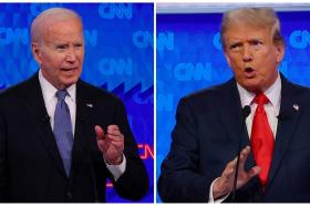 Ông Trump &quot;thách đấu&quot; ông Biden ra tranh luận lần nữa