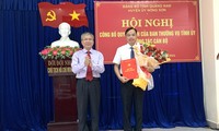  Ban Thường vụ Tỉnh ủy Hà Giang công bố các quyết định về công tác cán bộ 