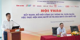  Phát huy sức mạnh báo chí trong tuyên truyền Nghị quyết 98