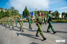 Bộ Quốc phòng Việt Nam tặng công trình xây dựng doanh trại biên phòng cho Lào